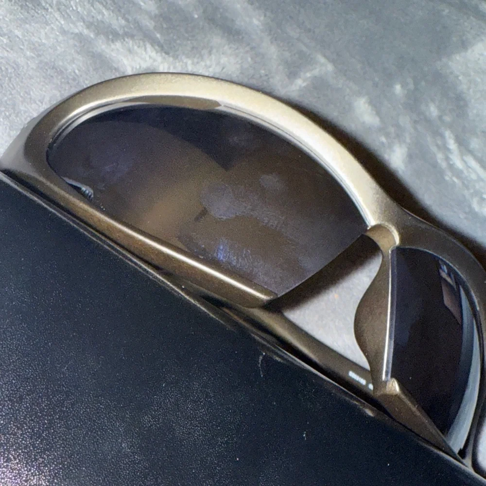Balenciaga Matte Gunmetal Frame Black/Silver Mirror Lens Sunglasses